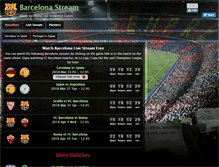 Tablet Screenshot of barcelonastream.com